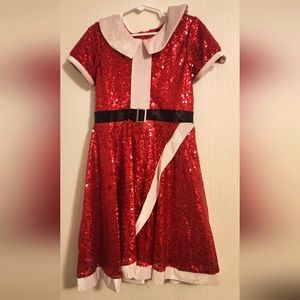 Sequin Santa dress
